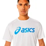 Remera Asics de hombre color negro con logo estampado en el pecho.