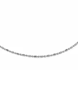 Cadena de plata 925 con diseño de eslabones alternados entre esferas pequeñas y cilindros alargados.