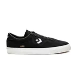 Championes Converse Louie Lopez Pro Ox, color negro con detalles en blanco. Zapatillas de skate de caña baja, confeccionadas en gamuza con logo Converse Star Chevron en los laterales y suela vulcanizada.