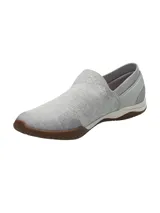 Championes slip-on Hush Puppies modelo Scope, color gris, con capellada de tejido transpirable, entresuela de EVA para amortiguación y suela de goma con tracción.