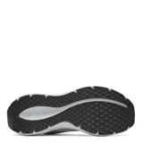 Championes de running Under Armour modelo Ascend, color gris con detalles en negro. Presentan una parte superior de malla transpirable, cordones ajustables y una entresuela acolchada para mayor comodidad, con suela de goma resistente.