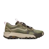 Championes Vans Crosspath Xc Gore-Tex Mte de diseño todoterreno en color verde oliva. Presentan sistema de ajuste rápido, entresuela de EVA UltraCush para mayor amortiguación y suela Vibram con compuesto XS Trek Evo para un agarre superior en diversos terrenos.