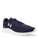Championes Under Armour Mojo 2, color azul marino con logo blanco y suela blanca.