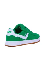 Championes deportivos Pony Square para hombre, en color azul marino con detalles en blanco en los laterales y suela de goma con entresuela blanca.