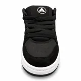 Zapatillas Airwalk modelo Brook de color negro con suela blanca, diseño urbano de caña baja con el logo de la marca en el lateral y lengüeta.