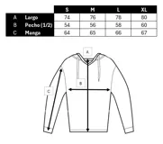 Buzo deportivo negro con capucha ajustable y cordones.