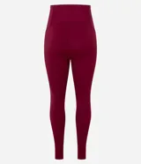 Legging deportiva de tiro alto confeccionada en microfibra, con diseño ajustado al cuerpo y costuras reforzadas en los laterales. Ofrece gran elasticidad y sujeción para actividades físicas.