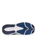 Championes de running Under Armour UA Surge 5 para hombre, color azul marino con entresuela blanca. Confeccionados en tejido de malla transpirable y detalles sintéticos, cuentan con pasadores y el logotipo de la marca en el lateral.