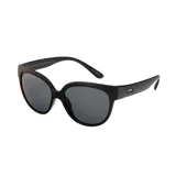 Lentes de sol MDQ modelo Jimbaran, con montura demi black y lentes grises. Diseño unisex.