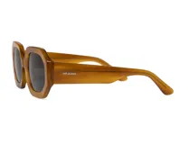 Lentes de sol Mr Boho modelo Sagene, color marrón con forma geométrica y lentes oscuros.