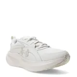 Championes de running Under Armour modelo Assert 11, color blanco, con diseño de malla transpirable y suela con amortiguación Charged Cushioning.