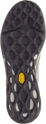 Zapato Merrell Jungle Moc 2.0 para hombre, color marrón topo, sin cordones, con capellada de gamuza, doble elástico para facilitar la postura, forro de malla reciclada, plantilla de espuma EVA reciclada, amortiguación Merrell Air Cushion+ y suela Vibram.