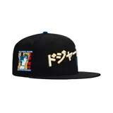 Gorro New Era 59FIFTY de Los Angeles Dodgers con diseño de Shohei Ohtani y kanji bordado.