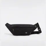 Riñonera Vans Ward Shoulder Bag negra, confeccionada en tejido CORDURA® resistente a la abrasión, desgarros y rozaduras. Cuenta con bolsillo principal y bolsillo exterior con cierre de cremallera, y correa ajustable.