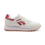 Championes Reebok Prime Event para mujer, color blanco con detalles en rojo.