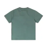 Remera Critical Slide Band de manga corta, color verde, con diseño relajado y cuello redondo.