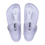 Sandalias Birkenstock modelo Gizeh Eva, color lila.