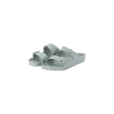 Sandalias Birkenstock modelo Arizona Eva color verde claro, con doble tira ajustable con hebilla y diseño anatómico.