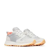 Championes Merrell modelo Alpine 83 Sport para mujer, en color gris con detalles en rosado y suela dentada en tono tostado.