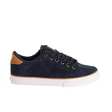 Championes de skate Circa modelo AL 50, color marrón confeccionados en gamuza, con suela blanca vulcanizada y detalle de talón en color negro.