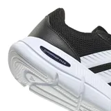 Championes Adidas Cloudfoam Flex de mujer, color negro con las tres tiras clásicas en los laterales en color blanco, y entresuela amortiguada blanca.