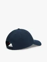 Gorra de béisbol Tommy Jeans de cinco paneles, confeccionada en algodón, con ojales de ventilación y logo de la marca bordado en el frente.