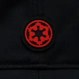 Gorro tipo bucket negro de edición especial Star Wars, inspirado en Darth Vader. Presenta una banda vertical de alto brillo con detalles reflectantes, el logo de Columbia en un parche lateral y forro térmico Omni-Heat™ Infinity.