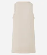 Musculosa masculina de corte regular, confeccionada en tejido acanalado de algodón con elastano. Presenta breteles medianos y diseño básico sin estampa.