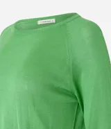 Suéter de punto Marfinno con cuello redondo y mangas largas, de diseño liso y corte holgado.