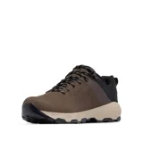 Championes de senderismo Columbia Newton Nimble Ltr, color marrón con detalles en negro y suela beige. Confeccionados con parte superior de cuero impermeable y tecnologías Omni-Tech, Omni-MAX, TechLite y Omni-Grip.