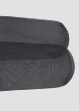 Medias panty semitransparentes de tejido elástico con cintura elástica.
