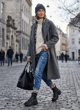 Bota estilo Chelsea de cuero con textura craquelada, cuenta con paneles elásticos laterales y suela de plataforma dentada.