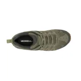 Zapatillas de senderismo Merrell Accentor 3 para hombre, color verde oliva con detalles en marrón.