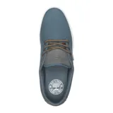 Championes Etnies Jameson 2 Eco, color negro con suela blanca.