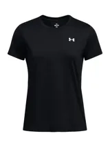 Remera deportiva Under Armour de cuello redondo y manga corta, confeccionada en tejido técnico ultrasuave de secado rápido con tecnología de control de olores.