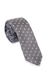 Corbatín color salmón de 5 cm de ancho.