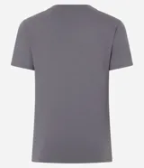 Remera básica de cuello redondo y manga corta, confeccionada en algodón suave y transpirable. Diseño liso y versátil de la marca Blue Steel.