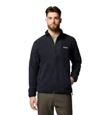 Campera polar Columbia modelo Sequoia Grove con cierre frontal completo, cuello alto y paneles superpuestos en el pecho para mayor durabilidad. Cuenta con bolsillos laterales con cierre y puños elásticos.