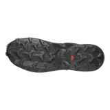 Championes de trail running Salomon Speedcross 6 Gore-Tex edición limitada 20 Years, color negro con detalles plateados y rojos. Cuenta con suela Contagrip, tecnología Gore-Tex impermeable y sistema de ajuste rápido Quicklace.