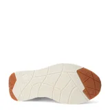 Championes urbanos Topper modelo Vante, con diseño de paneles en colores beige, blanco y negro. Presentan una suela robusta de plataforma y detalles en amarillo en la lengüeta y el talón.