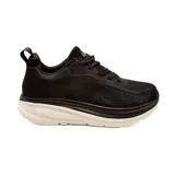 Championes deportivos American Sport modelo Albania, color negro con suela blanca.