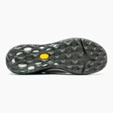 Zapato tipo slip-on Merrell modelo Jungle Moc 2.0, confeccionado en ante de cerdo color marrón. Presenta diseño sin cordones con paneles elásticos laterales para facilitar el calce, entresuela de espuma EVA y suela Vibram de alto rendimiento.