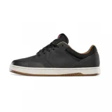 Championes Etnies Marana, color negro, con capellada de gamuza y logo de la marca en el lateral.