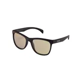 Lentes de sol MDQ Kai con marco negro y lentes fotocromáticas.