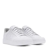 Championes Under Armour Sportstyle Official, color blanco, con capellada de cuero sintético y suela de goma. Cierre con cordones y logo de la marca en el lateral.