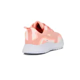 Championes de running Avia Factor W, color durazno con suela blanca.
