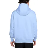 Canguro Nike de la Selección Uruguaya de Fútbol, color celeste, con capucha ajustable, bolsillo frontal tipo canguro, logo de Nike en negro y escudo de la AUF en el pecho.