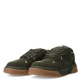 Championes urbanos Push modelo Domenico para hombre, en color verde oliva con detalles en marrón claro y suela de goma tipo chunky.