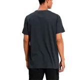 Remera deportiva Puma de hombre, color gris, de corte clásico y manga corta.