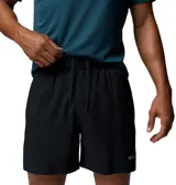 Short deportivo Columbia Stealth Spring Lined con tecnología Omni-Wick de color negro, con cintura elástica, cordón interior y bolsillos funcionales.
